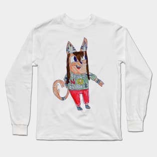 Whitney as Bluey Long Sleeve T-Shirt